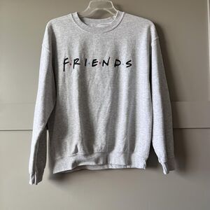 Friends Sweatshirt Women Medium Crewneck Television Series 90s Pullover Shirt